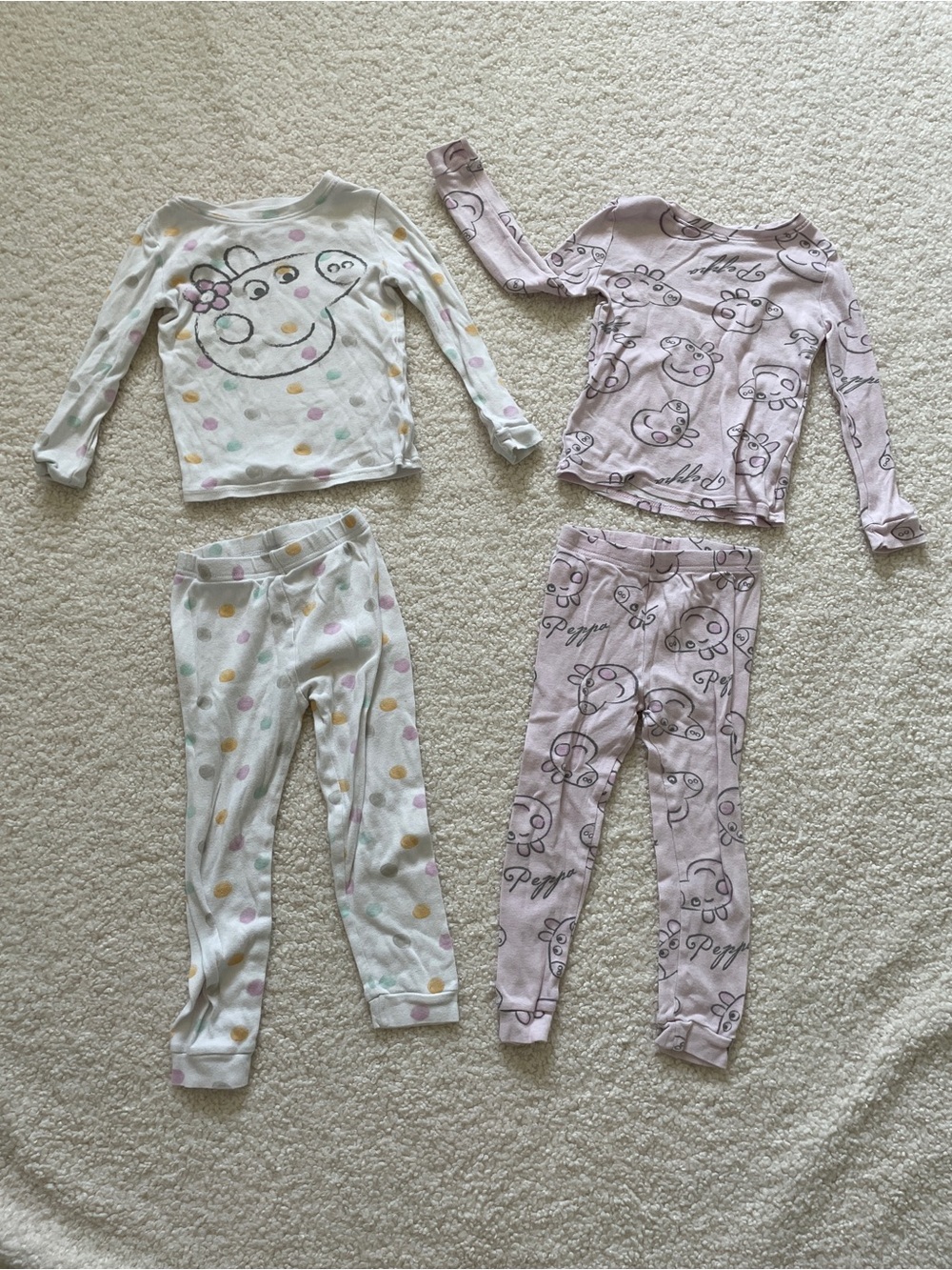 Peppa Pig PJ Bundle - 4T